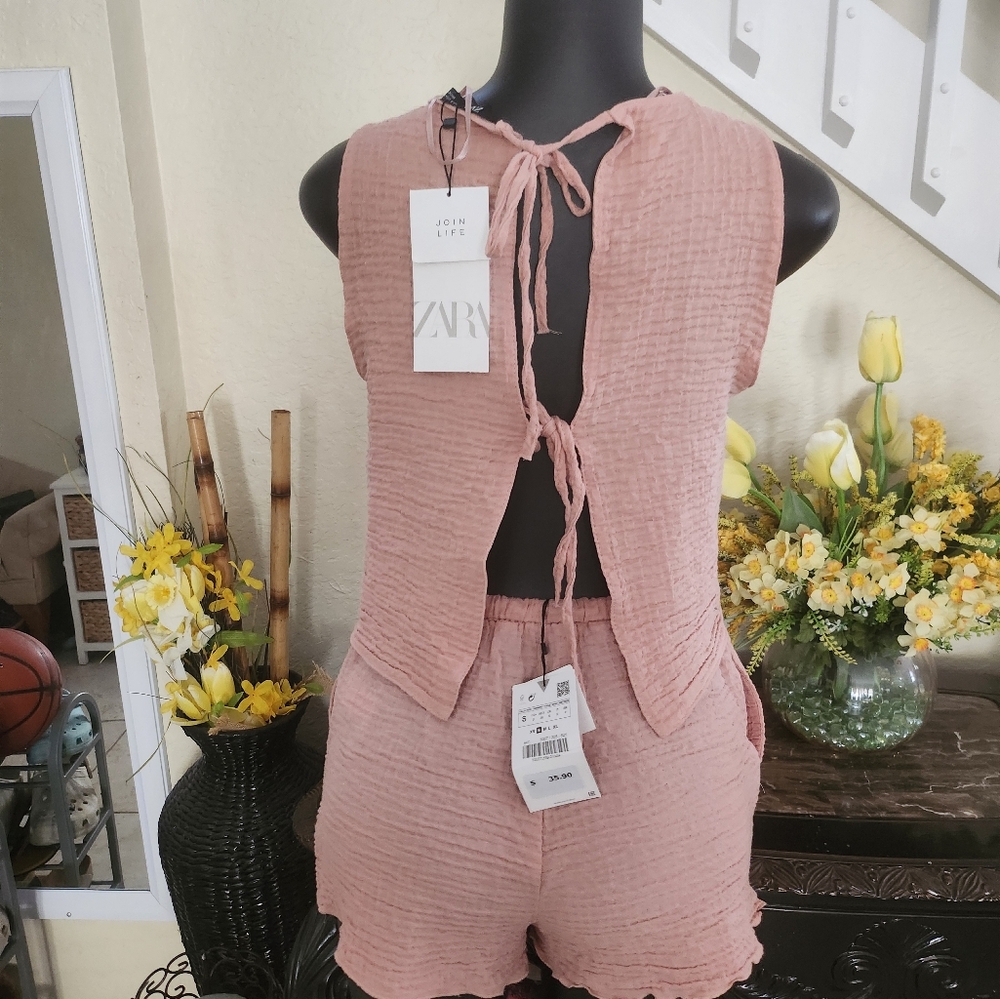 Zara 2 pieces set size S NEW - Picture 5 of 6